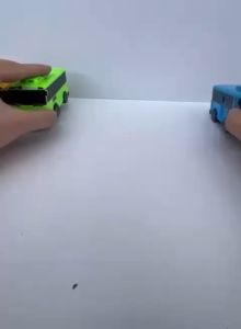 Mainan Anak Bayi Mobil Mobilan Pull Back Bus Toys Car Pullback Tarik Jalan