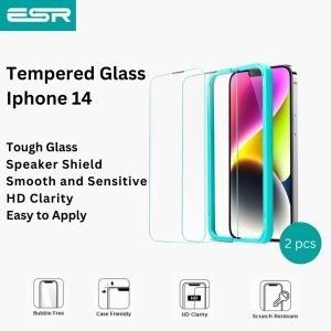 ESR Tempered Glass iPhone 14 Pro & SpeakerShield: Perlindungan Optimal untuk Aksesoris iPhone 14 PROMAX