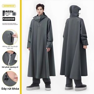 GUOQI | Áo Mưa Dày Chống Thấm Toàn Thân Cho Mô Tô