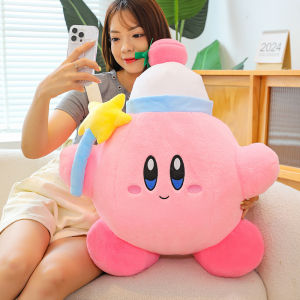 Magic Star Kirby Plush Toy Sleeping Doll Soft Stuffed Toy Birthday Gift for Bé Gáis PP Cotton Filled Plushie Universal Gender