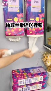 Softone Facial Tissue Bathroom Paper & Wall Mounted Dispenser