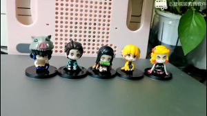 Mô hình 15 nhân vật ngồi Thanh gươm diệt quỷ Tanjiro Nezuko Zenitsu Inosuke Shinobu Giyuu Demon slayer Kimetsu No Yaiba