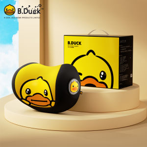 Yellow Duck Car Seat Backrest Cushion Lumbar Support Driving Car Seat Cushion Automobile Comfortable Memory Foam Lumbar Pillow