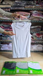 Tanktop Pria Agree SA 005 Lengan Buntung | Kaos Oblong Cowok Polos Bahan Katun