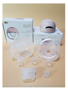 Breast Pump Fittings: Duckbill Valve & Silica Gel Plug for S21