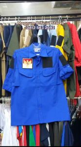 Kemeja GMIM Panji Yosua Pria Kaum Bapa Tactical PDL S - 5XL Free Bonus 2 Emblem Patch Prepet Perekat Velkro