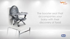 Chicco Pocket Snack Feeding Booster Seat Baby Chair 1pc Compact and Portable