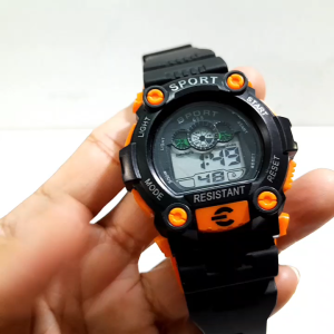 Đồng hồ nam thể thao điện tử size to 50mm second hand