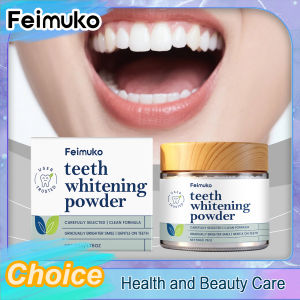 Feimuko Tooth Whitening Powder Care Tooth Powder Gently Cleans Stains Cares For Teeth Fresh Breath Daily Tooth Powder Men Women