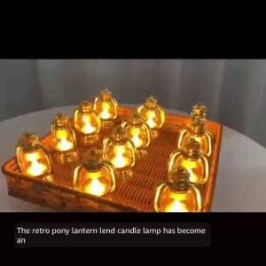 Momo Flameless Candle Lamp Lantern: Electric Candle LED Lights with Kandila na de Battery Candle Light Tealights Candles Compatible Suitable for Lanterns Decoration Outdoor Cemetery Memorial & Bedroom Night Light – Candle Lantern