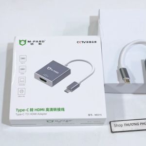 Cáp chuyển Type C ra HDMI (1920 x 1080P 60Hz) ( USB C to HDMI) (M PARD)