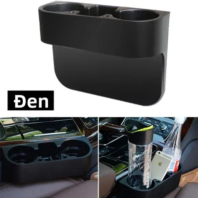 Giá Để Đồ Khe Hở Ghế Ô Tô - Có Khay Đựng Cốc Khe Đựng Thẻ Giá Để Điện Thoại Chìa Khóa Đồ Ăn Vặt - Chất Liệu Nhựa PP Bền Chắc Tránh Làm Bẩn Nội Thất Xe Hơi