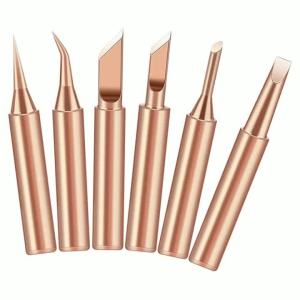 1/5Pcs 900M T Series Pure Copper Soldering Iron Tip Lead-free Welding Sting For 936 FX-888D 852D Soldering Iron Station