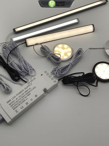 Cabinet Lamp Power Supply 60W Transformer 150W Wardrobe Wine Cabinet LED Light with Special Drive Light Control Sensor Switch