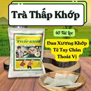 Trà Túi Lọc THẤP KHỚP Giảm nhức mỏi cải thiện tê thấp giảm đau xương khớp hiệu quả Tra Dong Y Viet