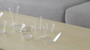 แก้วไวน์พลาสติก ซิลิโคนใส ไม่แตก สําหรับบาร์