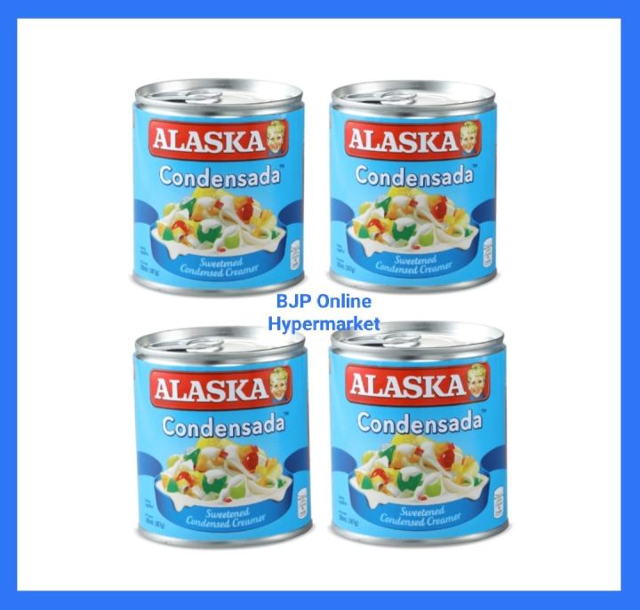 ALASKA CONDENSADA | BUNDLE OF 4 | SWEETENED CONDENSED CREAMER| 380 GRAMS |