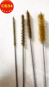 Chổi cọ sợi đồng xoắn đánh gỉ kích cỡ từ 6-60mm dài 300mm đủ size