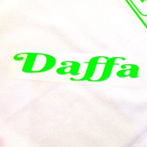 Stiker Sablon Strika Stabilo Custom nama sendiri ukuran 3x20cm