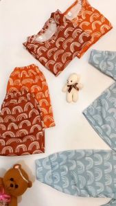 ALISA - SETELAN ANAK RAFAEL PANJANG / SET ANAK BALITA LAKI-LAKI 0-3 THN