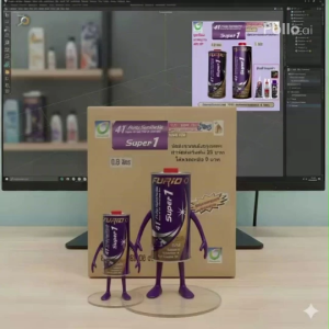 น้ำมันเครื่องมอเตอร์ไซด์สังเคราะห์ 100% BCP (บางจาก) FURIO SUPER 1 4T SAE 10W-40 ขนาด 0.8 1 ลิตร (สูตรใหม่)