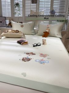 Suxuan | Embroidered Cool Summer Mattress Pad Set