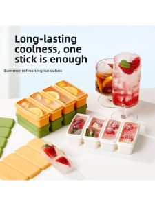 Silicone Ice Cube and Ice Cream Molds