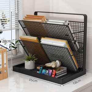 Multifunctional Desktop File Organizer A4 Paper & Book Stand