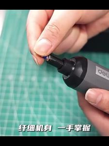 deli | Deli 4V Mini Electrical Screwdriver Set Portable LED Kit Smart Cordless Electric Screwdrivers USB Rechargeable Hand Drill Tools