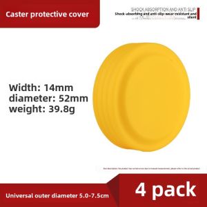 Travel Luggage Rubber Wheel Cover Protective Sleeve Accessories Silent Universal Wheel Silicone Ring Baggage Handle Protector