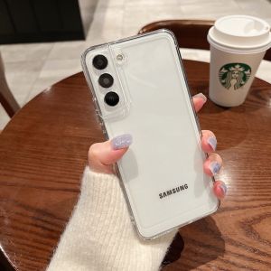 Transparent Soft Shockproof Case Samsung S22 S23 S21 S20 S10 Plus Ultra FE Note 10 20 Pro A03 A13 A23 A33 A53 A73 A04 A14 A12 A22 A32 A52 A72 A10 A20 A30 A50 A11 A21 A31 A51 A71