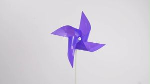 100Pcs Plastic Pinwheels Fiesta Flag Party Supply for Home Garden Indoor Outside Decoration