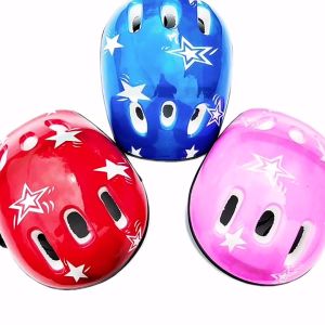 หมวกกันน็อค เซ็ตเด็กความปลอดภัยโรลเลอร์สเก็ตข้อมือข้อศอกหัวเข่าชุดเบาะสําหรับจักรยานขี่จักรยานสเก็ตบอร์ดอุปกรณ์ป้องกันชุดสําหรับ 3-15 ปี