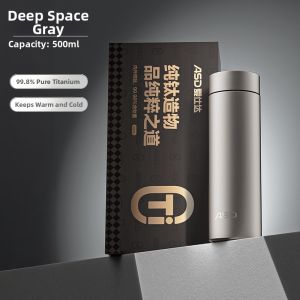 ASD | Titanium Business Tea-water Separation Insulation Cup