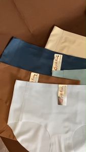 B175 กางเกงในผ้าโพลีเอสเตอร์เอวสูง ไร้ขอบ ไร้การเย็บขอบ สวมใส่สบายระบายอากาศได้ดี สีหลากสี ผู้หญิง ซับใน Clothing Underwear เสื้อผ้า