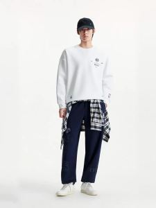 Jack Jones | NBA Collaboration Embroidered and Printed Casual Sweatshirt
