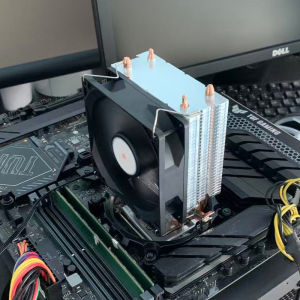 2 heatpipes X99 CPU Air Cooler PC Processor Ventilador For Intel LGA 1366 1150 1151 1155 1200 1700 2011 X79 AM3 AM4 AM5 Radiator