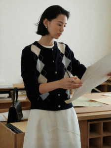 SHEITAOZI | Intellectual Miui-Style Loose Commuter Knit Cardigan
