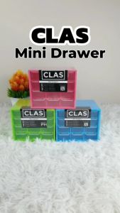 CLAS 9 Mini Utility Drawers Desk Organizer  Office Accessories Jewelry Medicines Buttons Electronic and More