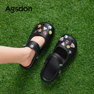 Agsdon | Summer Open-toe Perforated Mary Jane Shoes