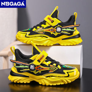 NBGAGA | Breathable Mesh Kids Running Shoes Lightweight Boys Sports Sneakers for Tennis Comfortable Outdoor Childrens Walking Shoes