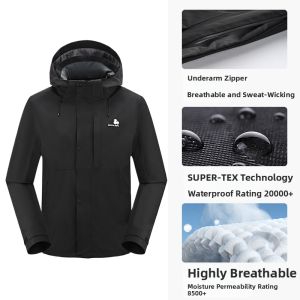 SCALER | Hard Shell Waterproof and Windproof Jacket