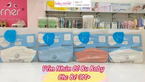 Yếm Nhún Cổ BU Bambus Cho Bé 0M+