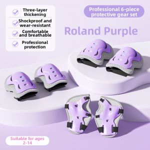 SUPER YOUNGSTER | Childrens Roller Skating Protection Gear Helmet Set Balance Bike Bicycle Skateboard Ice Skating Knee Pads Professional Protective Equipment