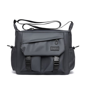 Leacat Nam Túi Đeo Vai Đeo Chéo xách tay Túi Phong Cách Hàn Quốc chống mài mòn và chống thấm nước giải trí nhiều túi phân tầng