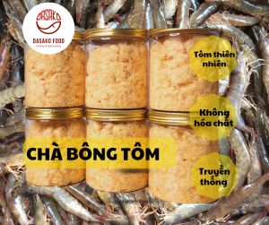 Chà bông tôm đất Cà Mau Dasako Food 200gr