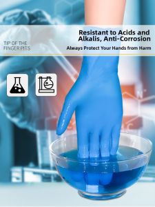 Chemical Use Nitrile Gloves