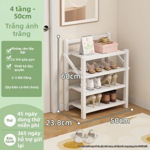 ZHUSHANXIA | Giá Đựng Giày Gấp Đa Tầng Tiết Kiệm Không Gian