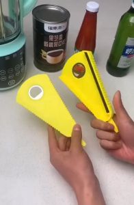 Can Opener Bottle Cap Fast Lid Opener Bottle Opener Rotating Multi-Purpose Bottle Opener Kitchen Gadgets Wine Opener