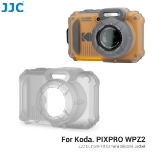 JJC Camera Soft Silicone Case for KODAK PIXPRO WPZ2 Anti-Scratch Fit Lightweight Protective Case Kodak PIXPRO WPZ2 Accessories